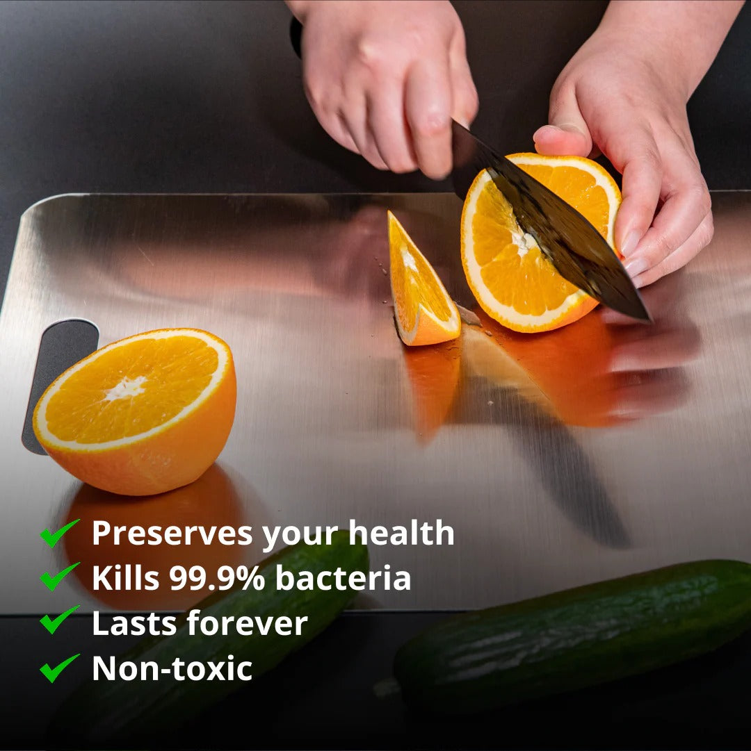100% Pure Titanium Cutting Board